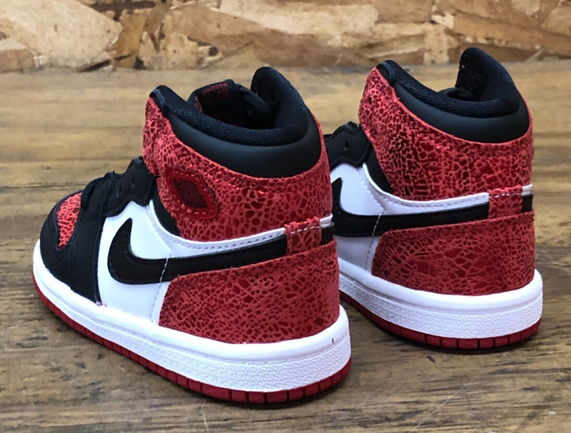 *NEW* TODDLER NIKE AIR JORDAN 1 RETRO HIGH OG (TD) VARSITY RED (FD2598 602)