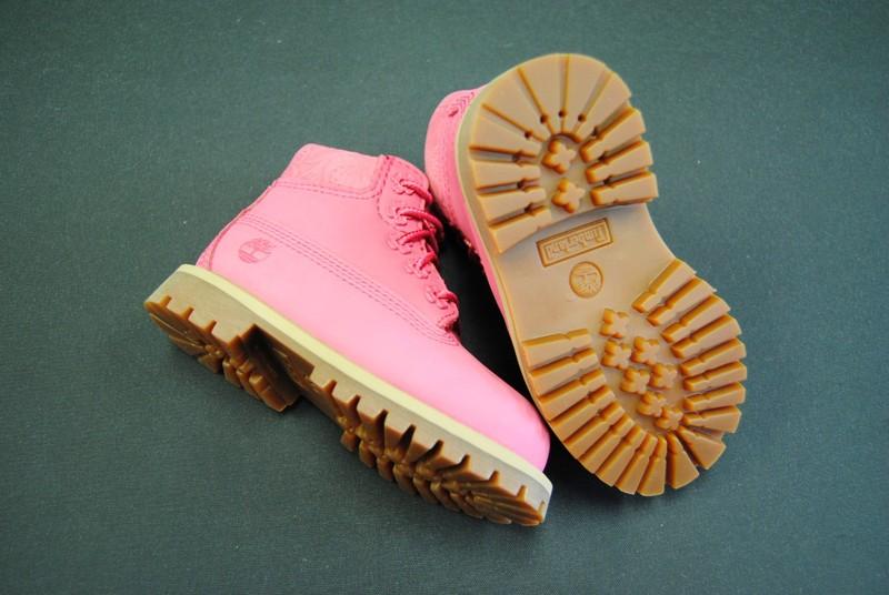 NEW TODDLER TIMBERLAND TB0A6BE6EAL 6" PREMIUM WP BOOT BRIGHT PINK NUBUCK