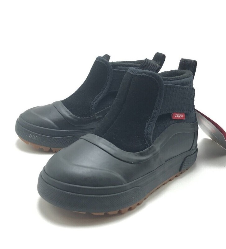 *NEW* Toddler VANS SLIP-ON HI TERRAI (TD) BLACK (VN0A5HZ4BKA) SZ 6.0C - 10.0C