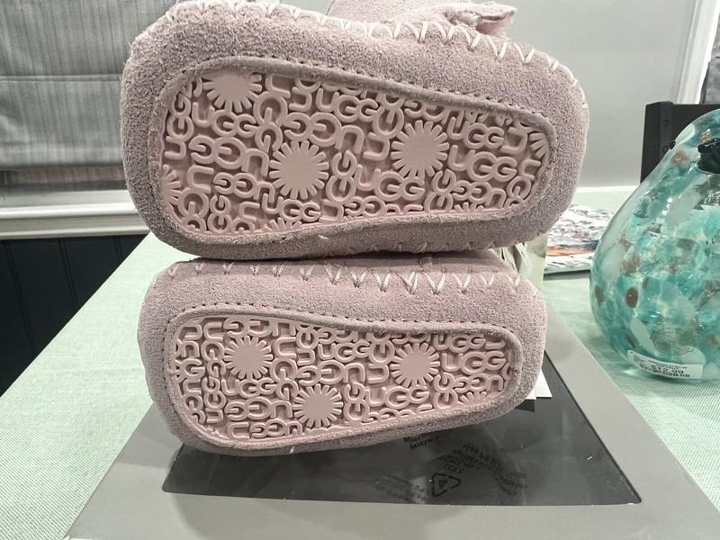 NEW UGG CADEN BOOTIE BOOTS INFANT BABY PINK 0/1 XS