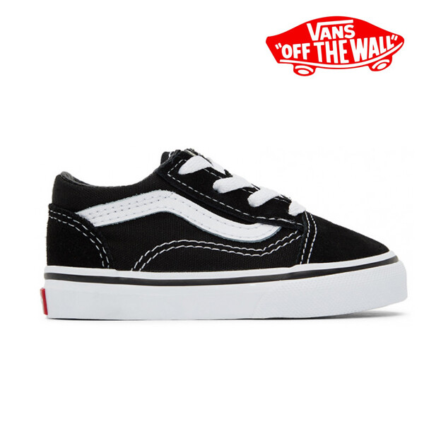 NEW VANS OLD SKOOL BLACK WHITE INFANT Toddler SIZE SALE VN0A3TFY6BT NO BOX