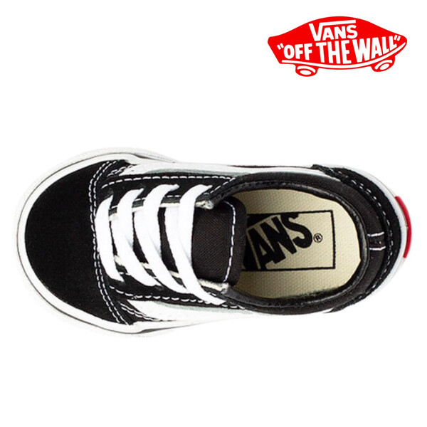 NEW VANS OLD SKOOL BLACK WHITE INFANT Toddler SIZE SALE VN0A3TFY6BT NO BOX