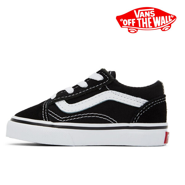 NEW VANS OLD SKOOL BLACK WHITE INFANT Toddler SIZE SALE VN0A3TFY6BT NO BOX