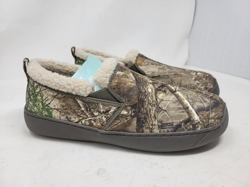New With Tags Magellan Outdoors Realtree Edge Camouflage House Slippers Size 10