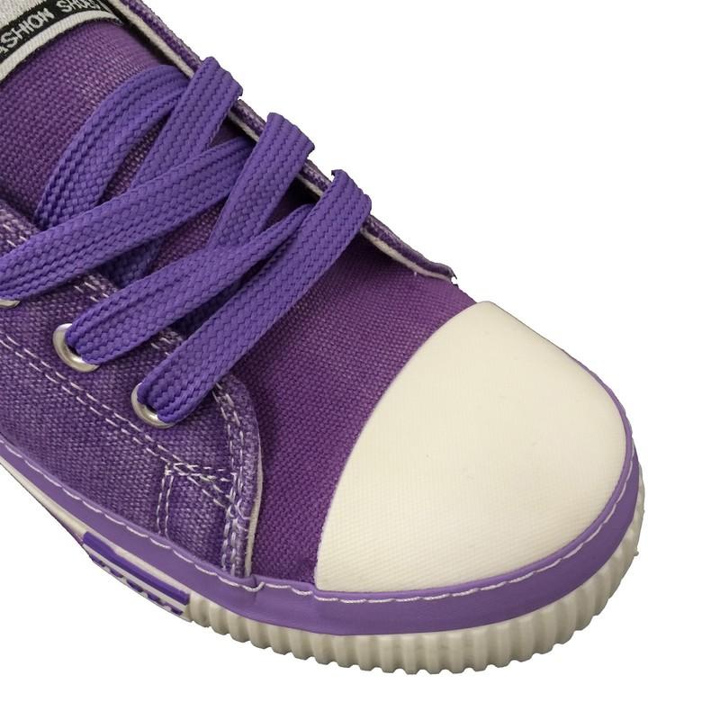 New Women's Canvas Sneakers Jeans Lace Up Casual Shoes Denim Stone-Washed Sizes