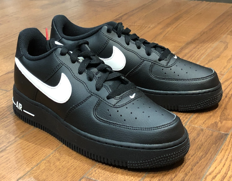 *NEW* Youth Grade-School Nike Air Force 1 (GS) Black/White (HV6359 001)