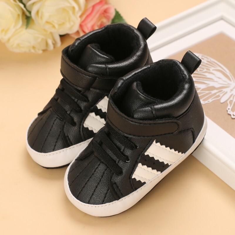 Newborn Baby Crib Shoes Boy Girl Sneakers Toddler PreWalker First Trainers 0-18M