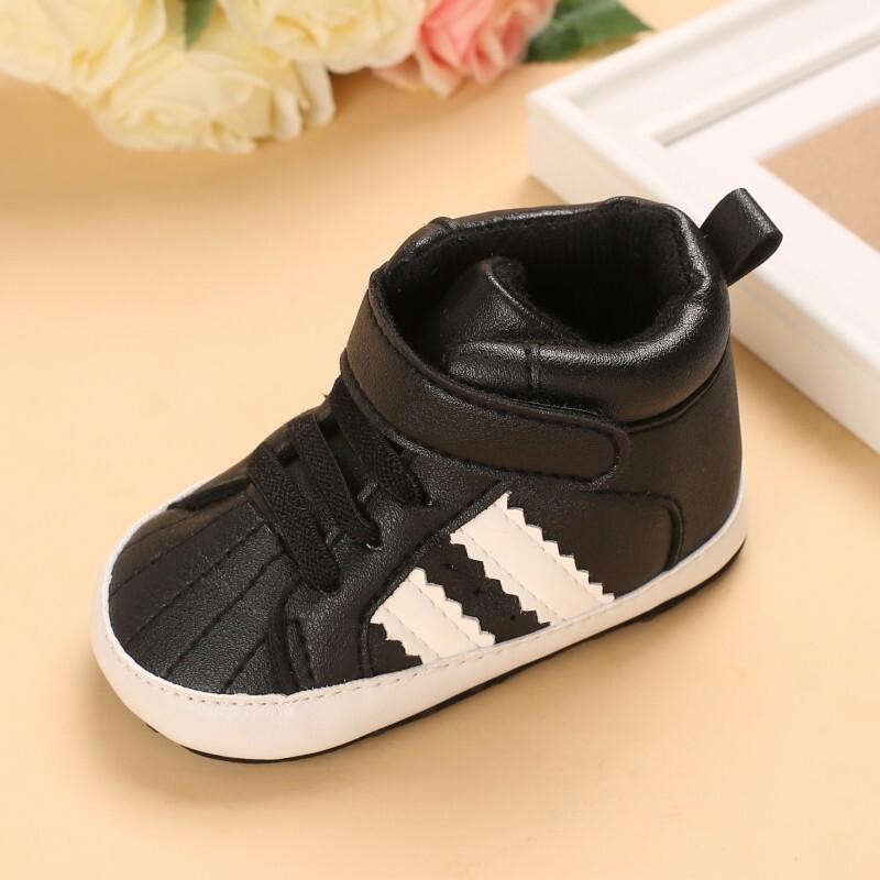 Newborn Baby Crib Shoes Boy Girl Sneakers Toddler PreWalker First Trainers 0-18M
