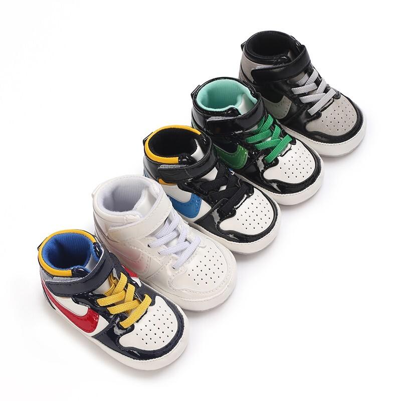 Newborn Baby Crib Shoes Boy Girl Sneakers Toddler PreWalker First Trainers 0-18M