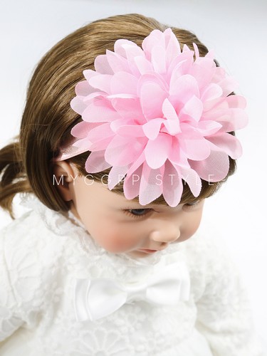 Newborn Baby Girl Pram Shoes Infant Outfit Wedding Party Hair Headband Set 0-18M