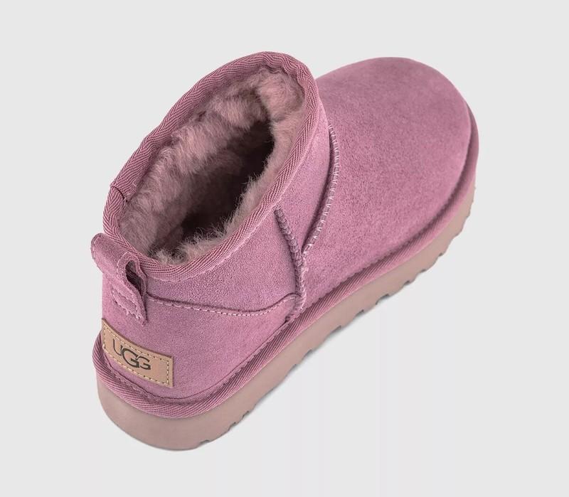 NIB 100% Authentic UGG Classic Ultra Mini Dusty Orchid 1116109 Women's Boots