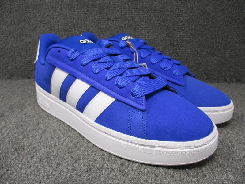 NIB Adidas Mens 10.5 Grand Court Alpha 00s IH3846 Blue White Shoes Sneakers NEW