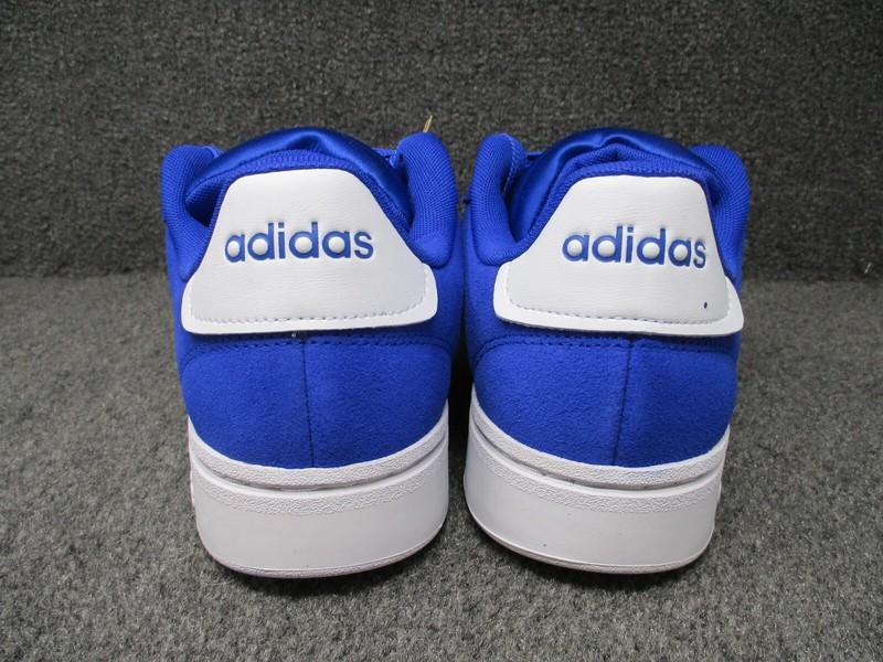 NIB Adidas Mens 10.5 Grand Court Alpha 00s IH3846 Blue White Shoes Sneakers NEW