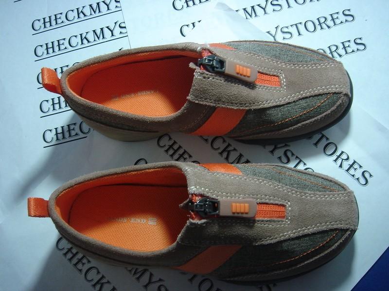 Nib New LANDS' END GIRLS ZIP TREKKER CAMEL ORANGE SZ 11 YOUTH