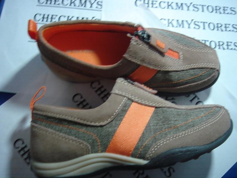 nib new LANDS' END GIRLS ZIP TREKKER CAMEL ORANGE SZ 11 YOUTH