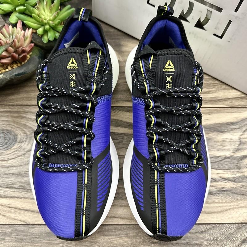 NIB Reebok Sole Fury TS 7.5 Running Shoes Cross Trainer Ultra Purple Neon Lime