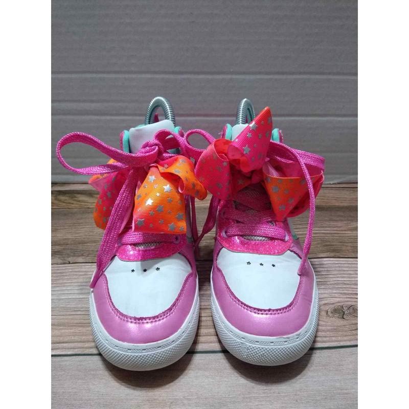 Nickelodean Jojo Siwa Size 1 Hightop Sneakers