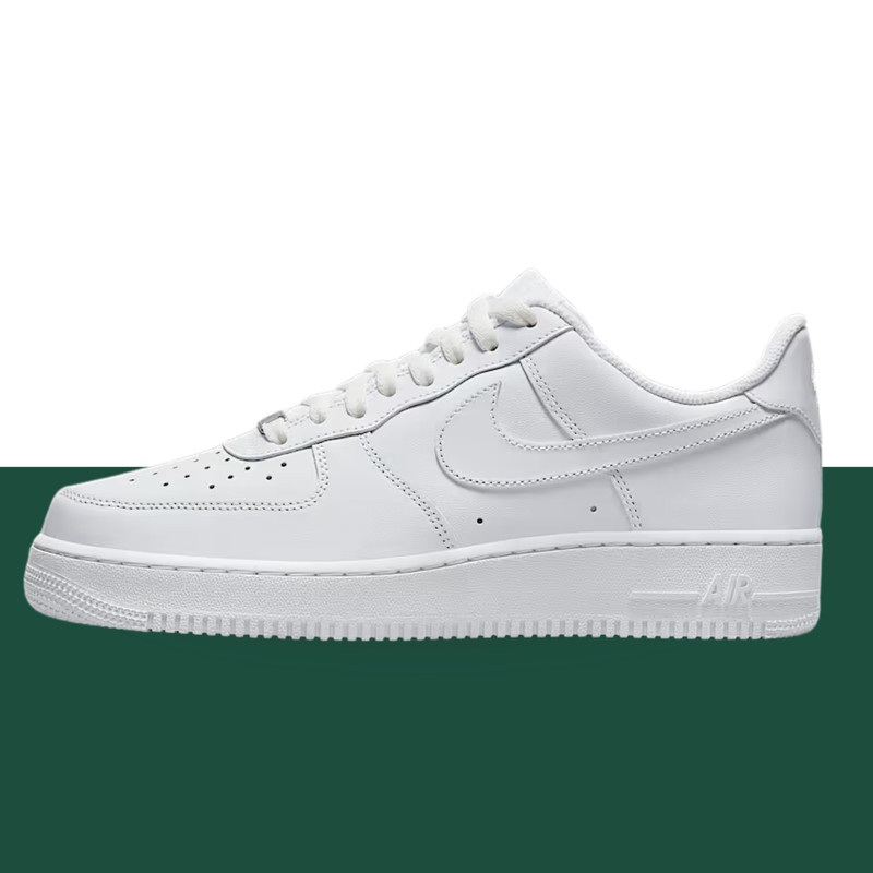 Nike Air Force 1 '07 White Low Sneakers Unisex Comfort Fit Everyday Shoes