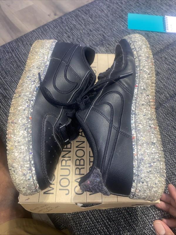 Nike Air Force 1 KSA Recycled Wool Pack Sneakers GS Size 6.5Y DB2813 001