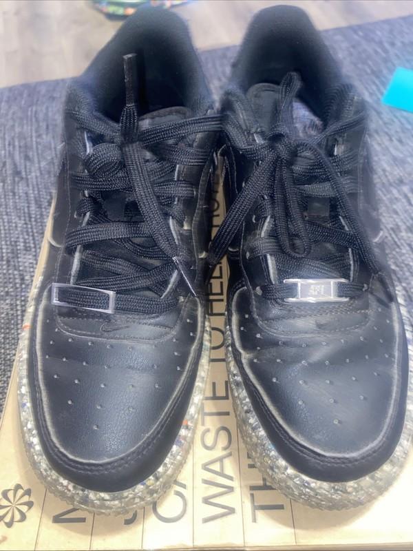 Nike Air Force 1 KSA Recycled Wool Pack Sneakers GS Size 6.5Y DB2813 001