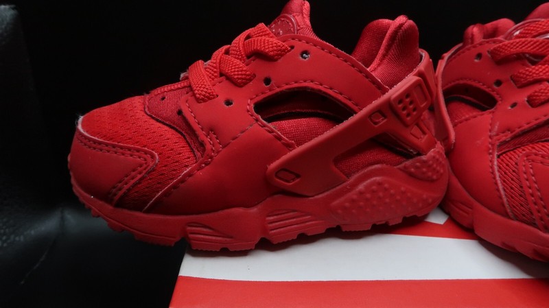 Nike Air Huarache Run TD RED Sneakers Shoes Toddler Baby 5C