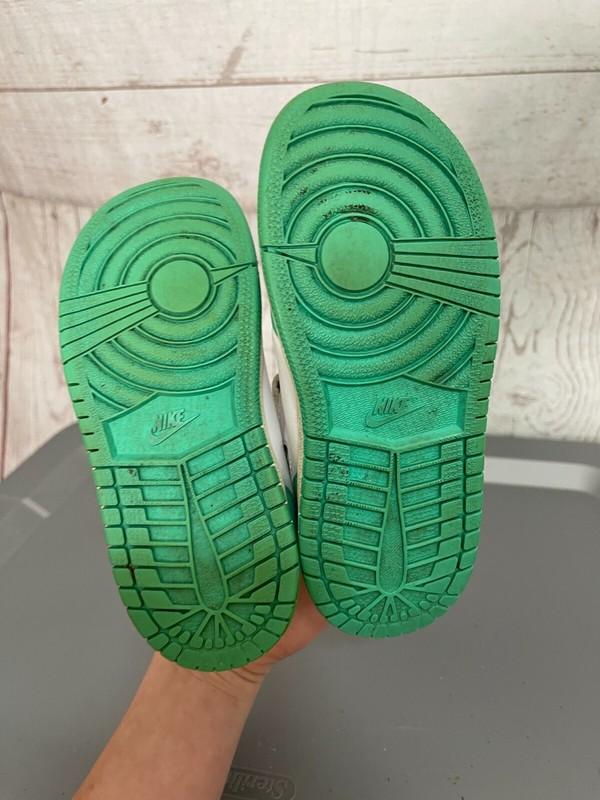 Nike Air Jordan 1 Flight 3 Athletic Shoes 718074-100 Sneakers Teal/White Sz 10C