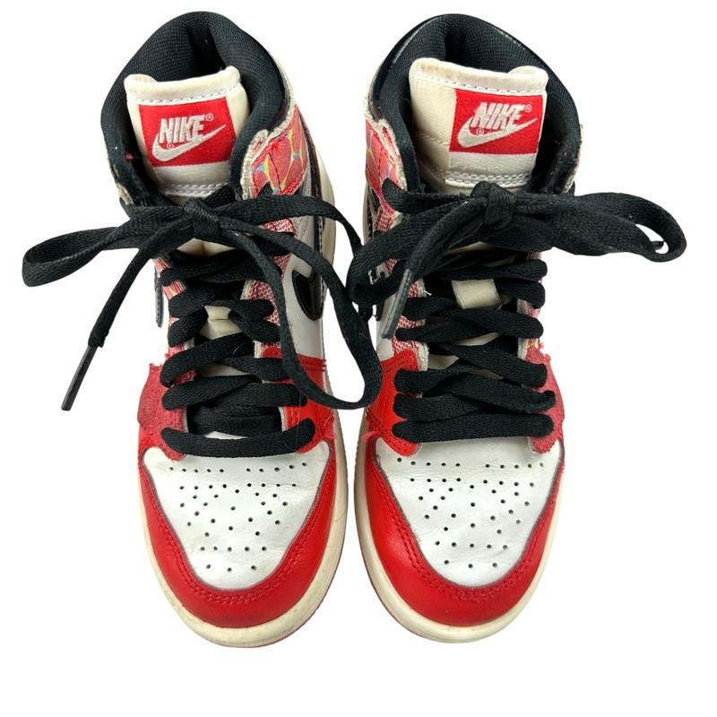 Nike Air Jordan 1 Mid SE GS Comic Book Pop Art Red White Black 13C DV1749-601