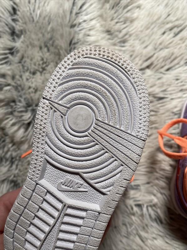 Nike Air Jordan 1 Mid SE TD AV5172-800 Toddler Size 5c Worn Once