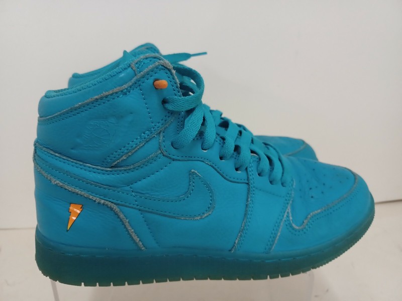 Nike Air Jordan 1 Retro Hi OG G8RD GS 'Blue Lagoon' AJ6000-455 Youth Size 6.5Y