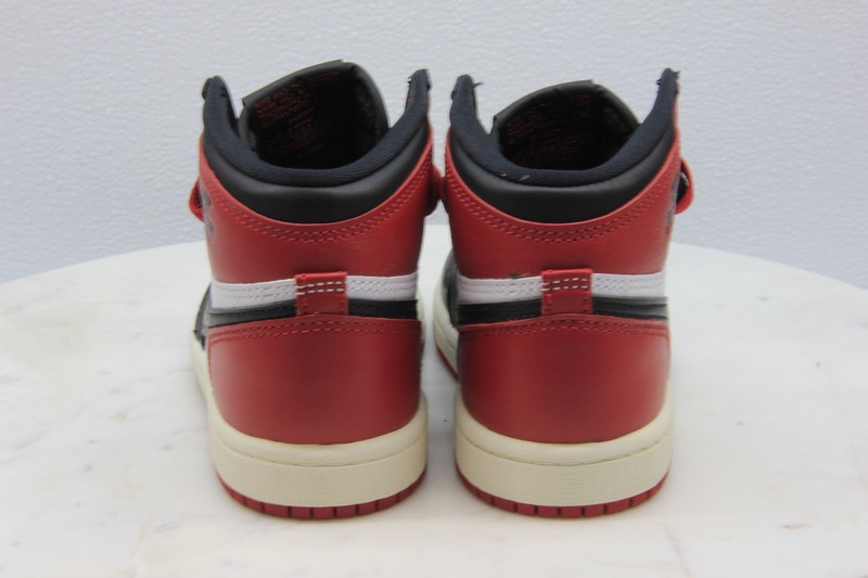 Nike Air Jordan 1 Retro High OG (PS) White/Black - Varsity Red-Sail Size 13C