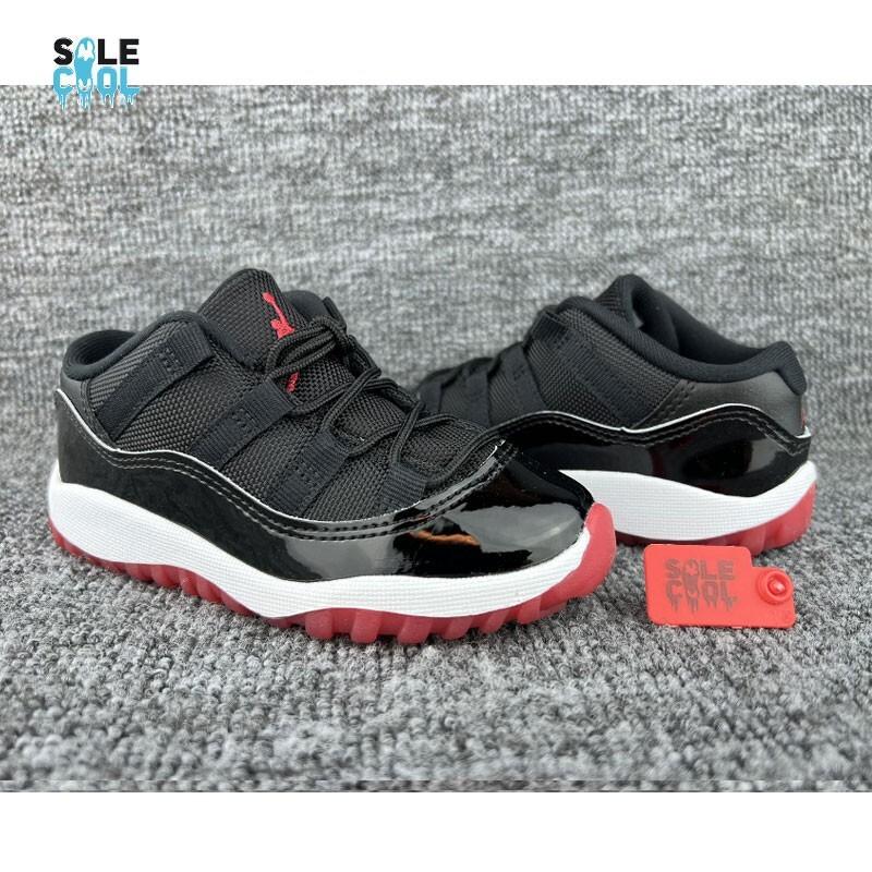 Nike Air Jordan 11 AJ11 Retro Low TD Toddler Bred Red White Shoes FV5120-006
