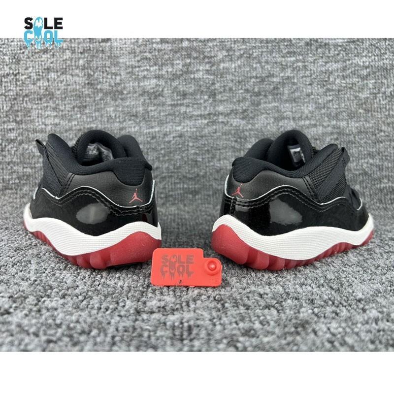 Nike Air Jordan 11 AJ11 Retro Low TD Toddler Bred Red White Shoes FV5120-006