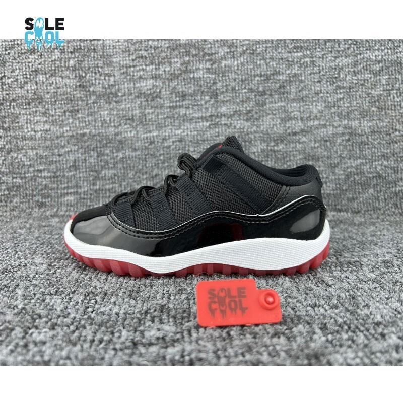 Nike Air Jordan 11 AJ11 Retro Low TD Toddler Bred Red White Shoes FV5120-006