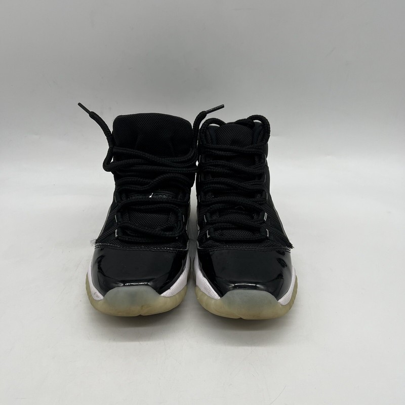 Nike Air Jordan 11 Retro Boys Black Athletic Shoes Sneakers Size 5Y