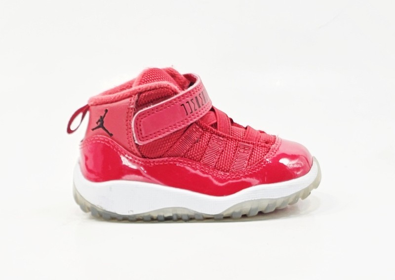Nike Air Jordan 11 Retro TD Win Like 96 378040 623 Red White Toddler Size 5C