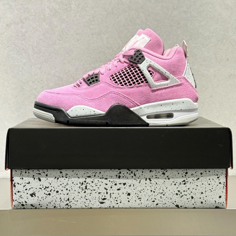 Nike Air Jordan 4 "Orchid" Men's And Women's Retro Mid Top Basketball Shoes
