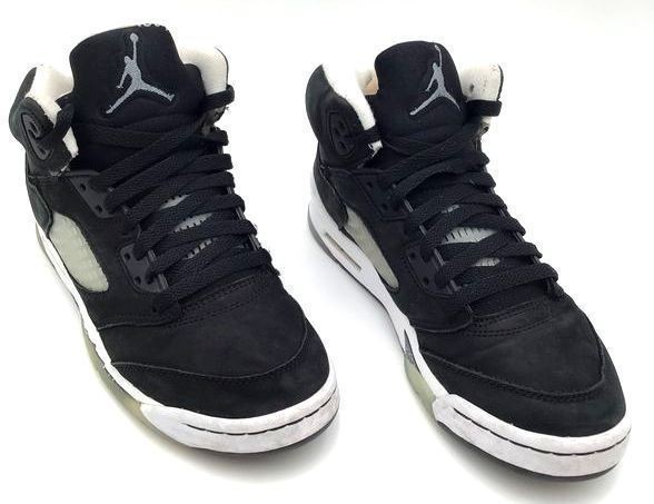 Nike Air Jordan 5 Boy's Retro 'Oreo' (GS) Sneakers-Size: 5.5Y (+COA)