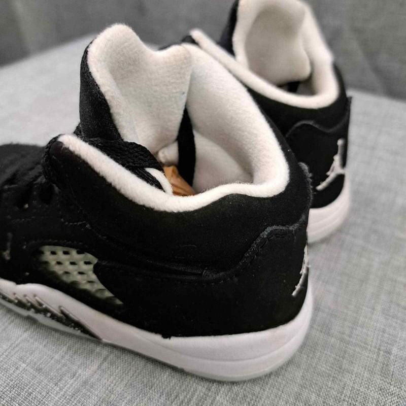 Nike Air Jordan 5 Retro Moonlight 'Oreo' 2021 440890-011 Sneakers Black TD SZ 6C