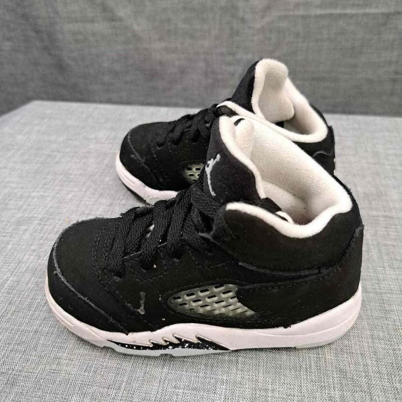 Nike Air Jordan 5 Retro Moonlight 'Oreo' 2021 440890-011 Sneakers Black TD SZ 6C