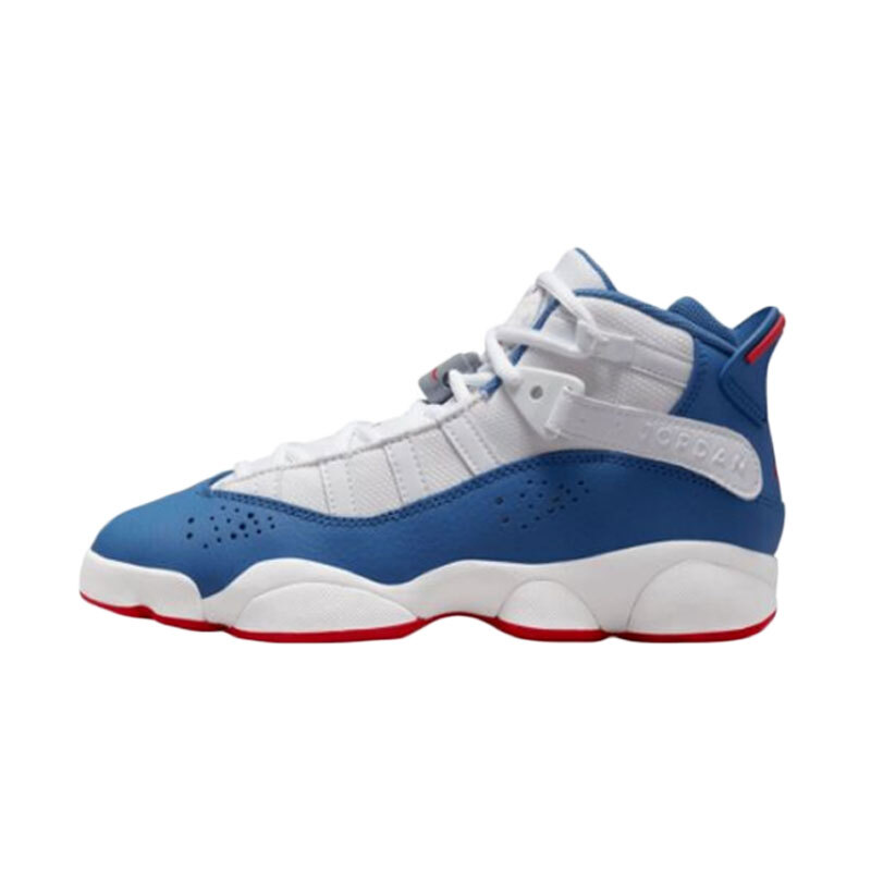 Nike Air Jordan 6 Rings GS Blue Shoes Sneakers 323419-140