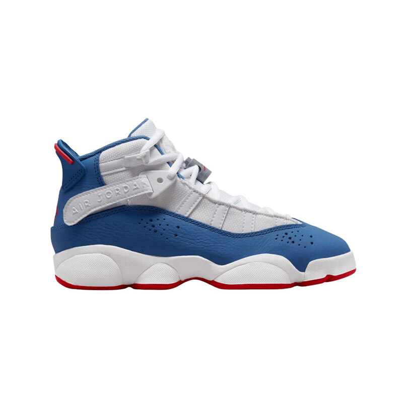 Nike Air Jordan 6 Rings GS Blue Shoes Sneakers 323419-140