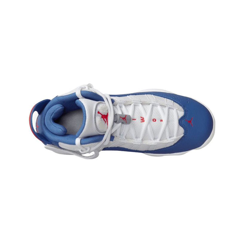 Nike Air Jordan 6 Rings GS Blue Shoes Sneakers 323419-140