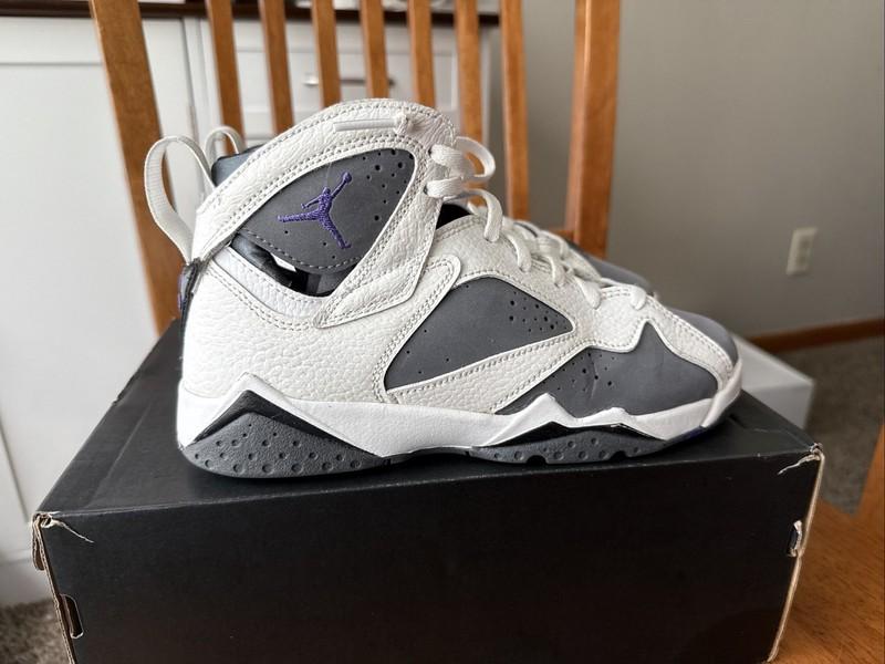 NIKE AIR JORDAN 7 FLINT GS Size 5.5Y DJ2777-100