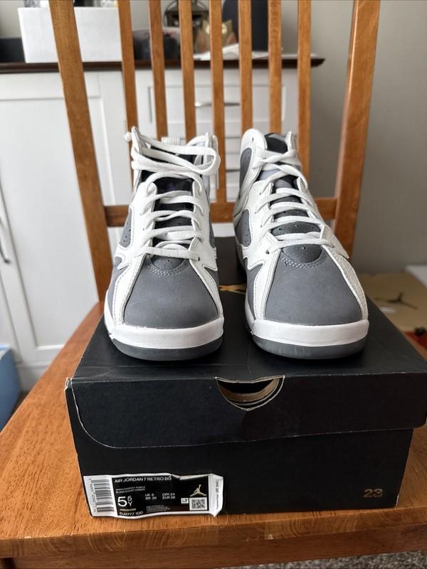 NIKE AIR JORDAN 7 FLINT GS Size 5.5Y DJ2777-100