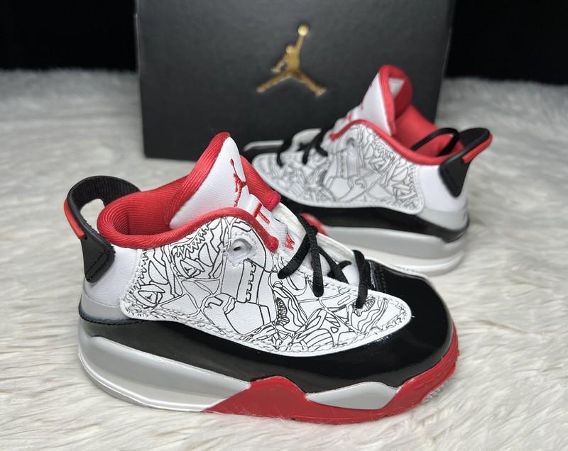 Nike Air Jordan Dub Zero Retro Shoes Sneakers DV1358-160 Boys Toddler Size 8C