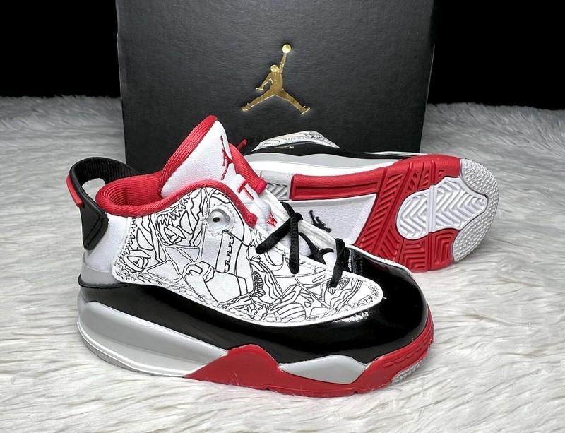 Nike Air Jordan Dub Zero Retro Shoes Sneakers DV1358-160 Boys Toddler Size 8C