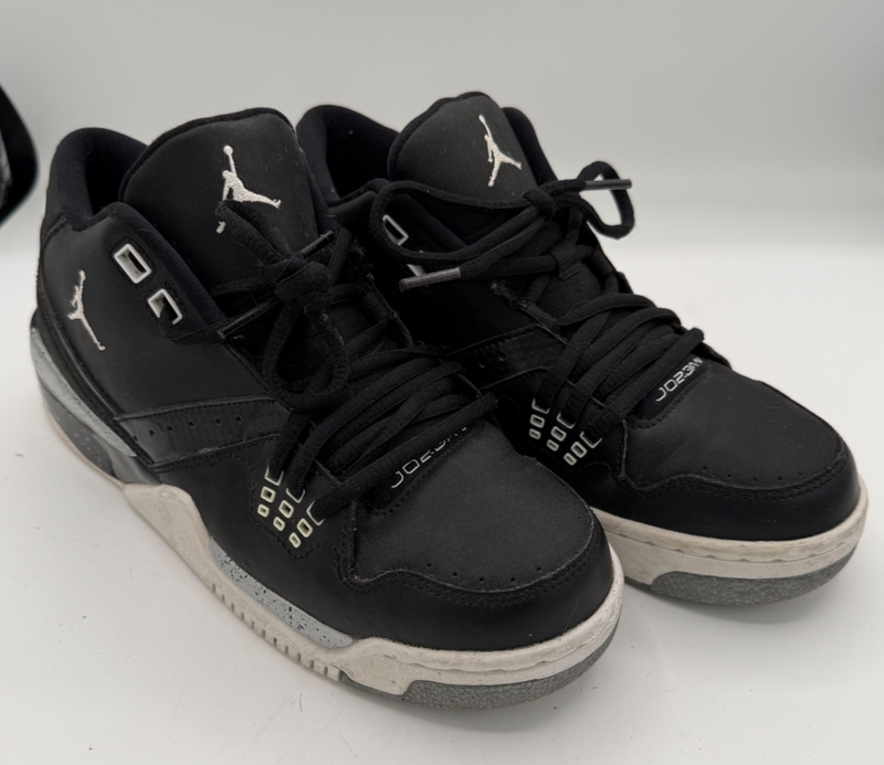 Nike Air Jordan Flight 23 6Y Women's 8 Black Basketball Classic Sneakers