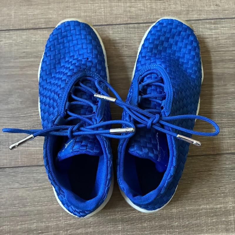 Nike Air Jordan Future Hyper Royal Kids Woven Blue Athletic Shoes 4.5Y
