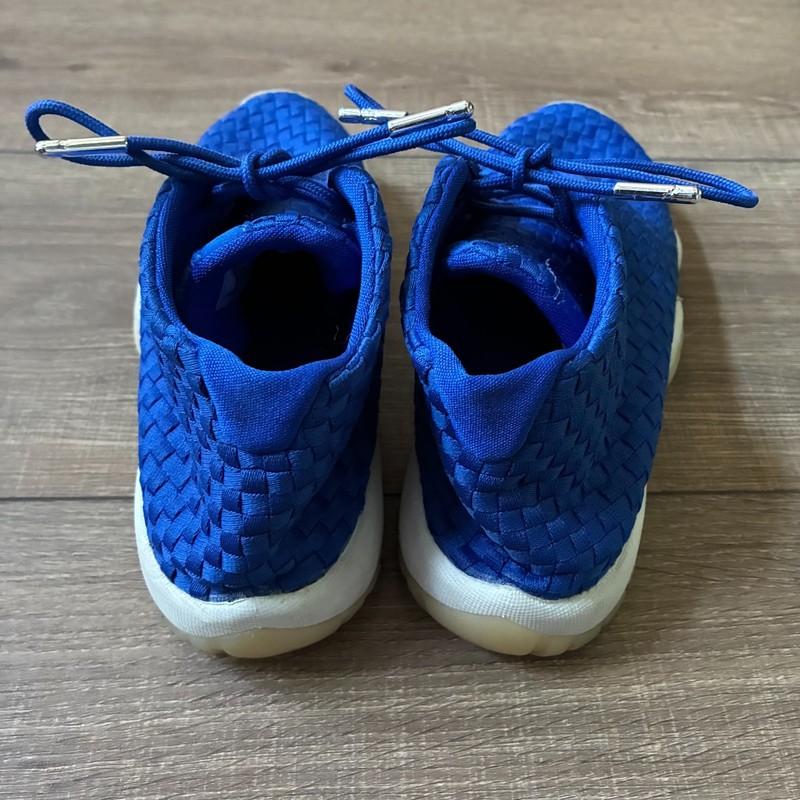 Nike Air Jordan Future Hyper Royal Kids Woven Blue Athletic Shoes 4.5Y