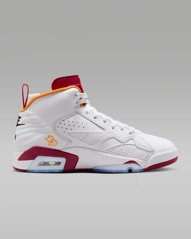 Nike Air Jordan Jumpman MVP 'Cardinal' DZ4475-168 Men's White Lifestyle Shoes